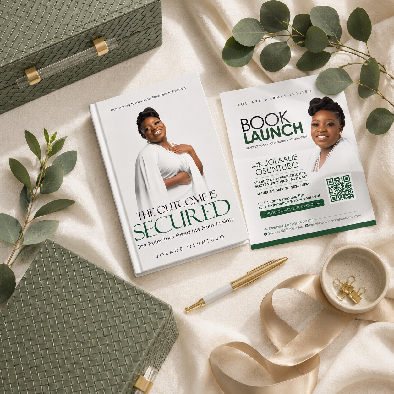 Ebook for Kindle & EPUB devices- The Outcome Is Secured - The Truths That Freed Me From Anxiety